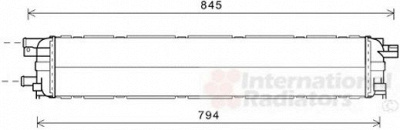 VAN WEZEL 03002366 -  Радиатор, охлаждение двигателя